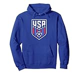 Womens Soccer Shirt American Flag Soccer Apparel Soccer Pullover Hoodie