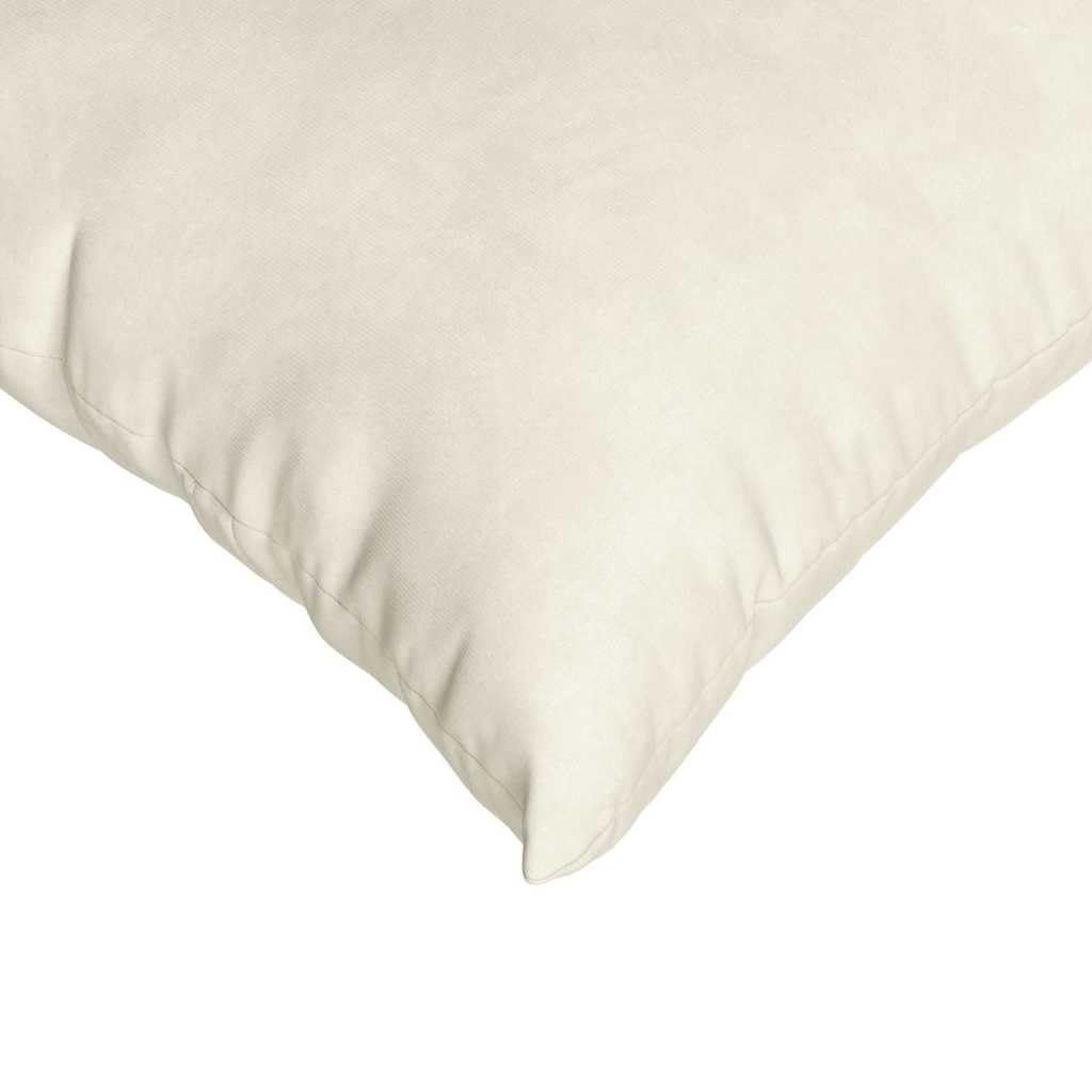 2 cuscini per divano color crema, 50 x 30 cm, in tessuto a coste sfoderabile, ergonomico, imbottito, lavabile, ideale per soggiorno, sala da pranzo, ufficio, moderno cuscino per seduta per