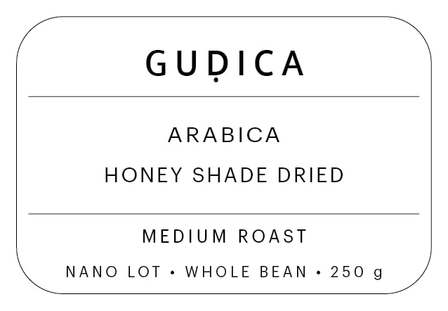 Image of DIMBADA | Gudica | Arabica | Honey Shade Dried | Medium Roast | Whole Bean | 250g