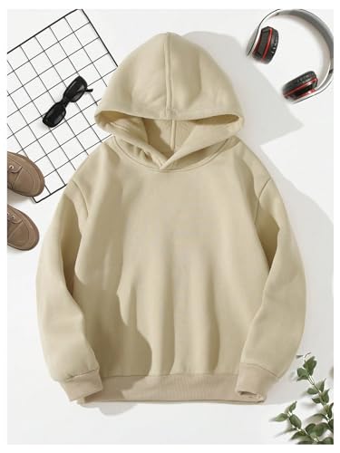 GORGLITTER Boy's Cool Hoodies Letter Graphic Long Sleeve Pullover Tops2