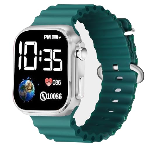 PIRASO Children Kids Boys Digital 4-13 Years Ultra Led Watch Boys Best Gift Baby Boys Digital Watch for Kids (B0D7TJ4KK1) Amazon Price History, Amazon Price Tracker