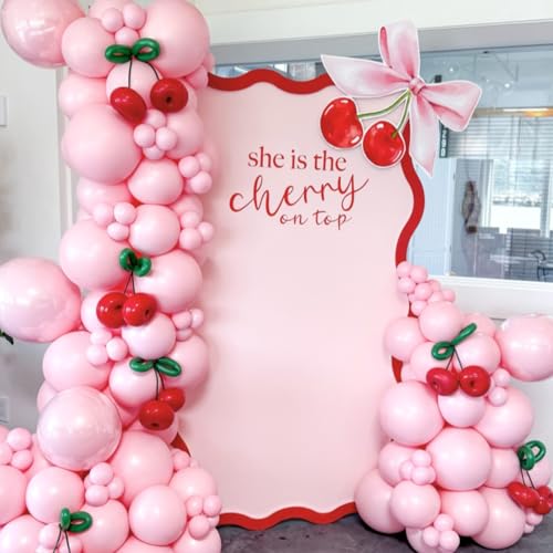 Image of Light Pink Balloons Arch Baby Pale Pink Balloons Garland 103pcs Pastel Balloon Different Sizes Helium Latex Round Balloon Boho Girls Birthday Party Decoration Bridal Baby Shower Wedding