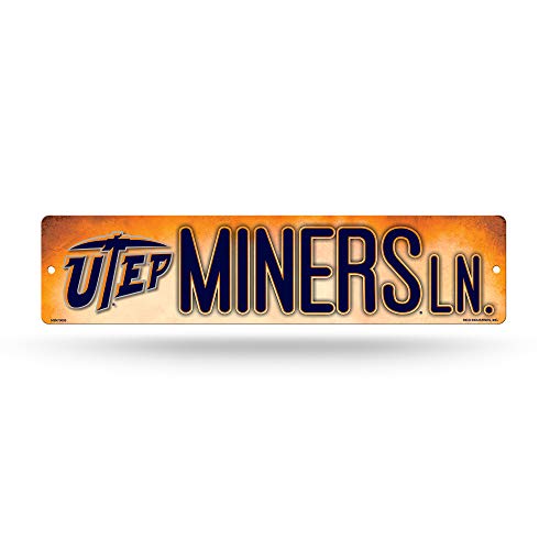 Rico Texas El Paso UTEP Miners Street Sign (16