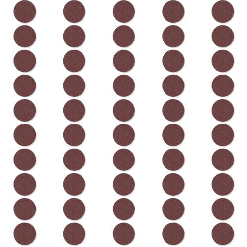Swiixxer 50 PC 2 Pulgada / 50 Mm 80 Grit Roll Lock Lijado Almohadillas Abrasivas de Disco