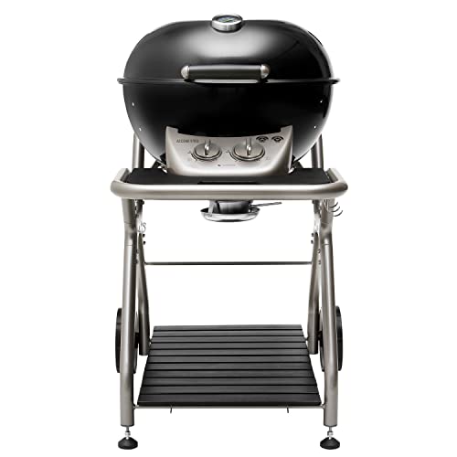 OUTDOORCHEF Ascona 570 G - Barbacoa (9700 W, Barbacoa, Gas, Tetera, Parrilla, Negro)