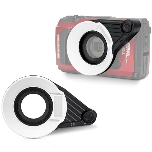JJC Flash Diffuser for Olympus TG-7 TG-6 TG-5 TG-4 TG-3 TG-2 TG-1, Replace Olympus FD-1 Light Guide, Macro Flash Diffuser Light for Tough TG7 TG6 TG5 TG4 TG3 TG2 TG1