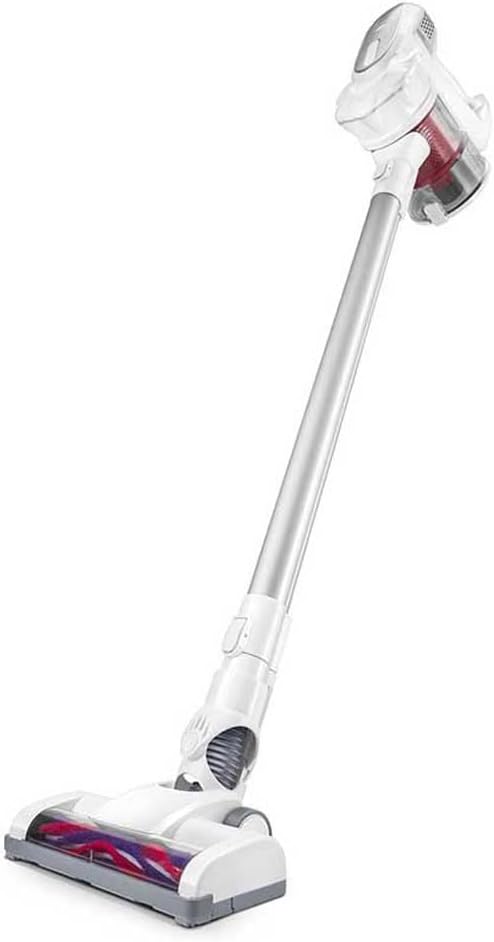 Ufesa AE4822 Sena Aspirador Escoba Sin Cable, Autonomía 40 min, Batería Litio 22V, 2 Velocidades, Cepillo Motorizado, Cuerpo Desmontable, Sistema Ciclónico, LEDs, Blanco