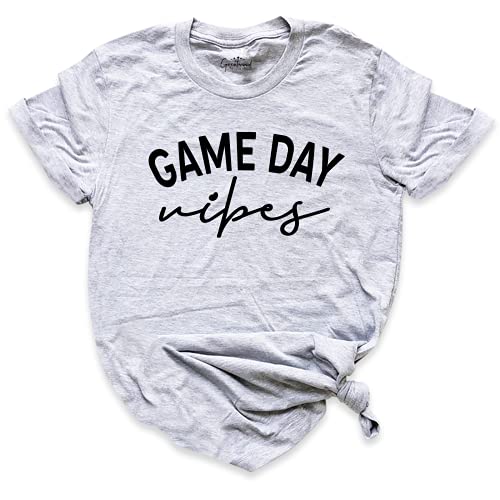 Game Day Shirt, Football T-Shirt, College Football Mom Shirt, Baseball Mom Shirt, Game Day Vibes T-Shirt, Sports Outfit, Game Tee #TOP3