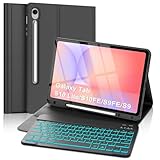 FOGARI Coque Clavier pour Samsung Galaxy Tab S10 Lite/S10 FE/S9 FE 10.9