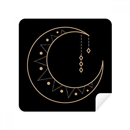 Tissu écran et lunettes lune étoile pour nettoyer votre smartphone au bureau