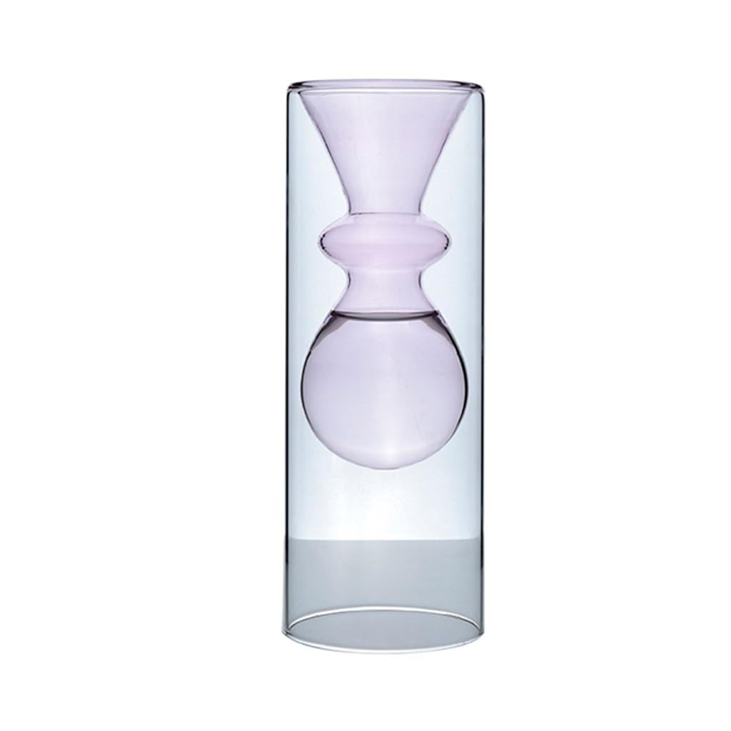 flower vase Simple Creative Glass Vase Modern Home Decoration Hydroponic Flower Table Tea TV Cabinet Ornament