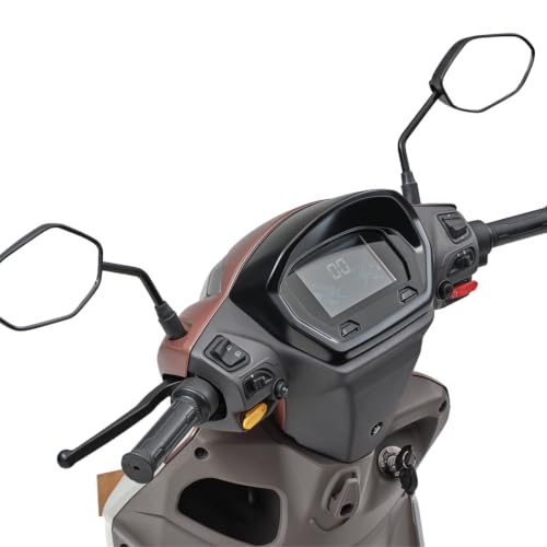 Ampere Magnus G Max Electric Scooter, 108 kg, Cinnamon Copper - Image 8