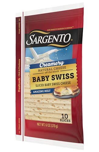 Sargento Creamery Sliced Baby Swiss Natural Cheese thumb #4