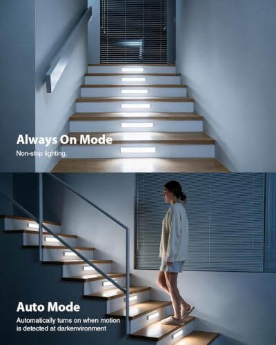 Abovizo Under Cabinet Lighting Wireless, Motion Sensor Light Indoor, 2 Pack - image 6