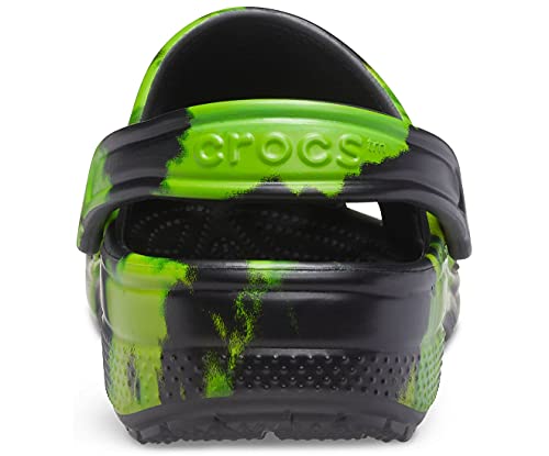 Image of Crocs Unisex Adult Black /Lime Punch Clog (205453)