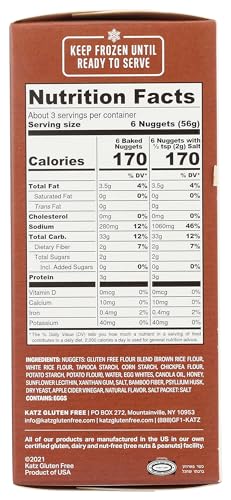 Katz Gluten Free 0850021905576 Soft Pretzel Nuggets thumb #4
