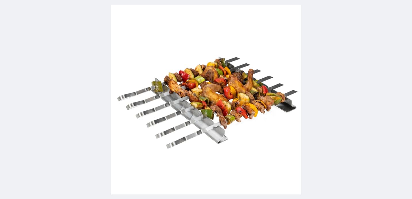 Modern Houseware Imports Inc 77165 BBQ SKEWER 4PC SET 18FTFT