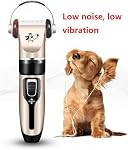 Dog Clippers Grooming Kit and Paw Trimmer,Cordless,Low Noise, Electric Quiet,Rechargeable, Dog Trimmer Grooming, Pet Hair Clippers for Thick Coats,Shaver for Small and Large Dogs Cats