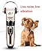 Cakapet Dog Clippers Grooming Kit and Paw Trimmer,Cordless,Low Noise, Electric Quiet,Rechargeable, Dog Trimmer Grooming, Pet Hair Clippers for Thick Coats,Shaver for Small and Large Dogs Cats