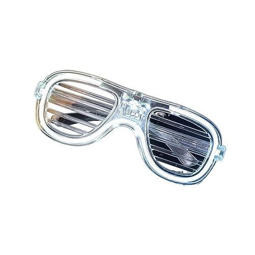 Gafas de sol luminosas coloridas para festivales de música y fiestas al aire libre