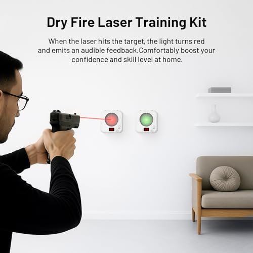Image of 9mm Training Cartridge Laser Target for Dry Fire Training System