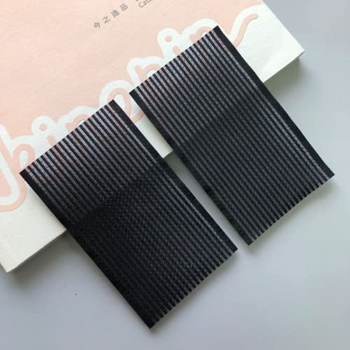 Miniatura 5 de Almohadilla para el cabello, 10 Pcs Magic Bangs Hair Fringe Pegatinas, Accesorios para el cabello - Negro