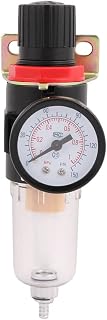 Qtqgoitem AFR-2000 G1/4" Pneumatic Filter Regulator Air Treatment Unit w Pressure Gauge (Model: ecc e0c 55c c6f fcf)