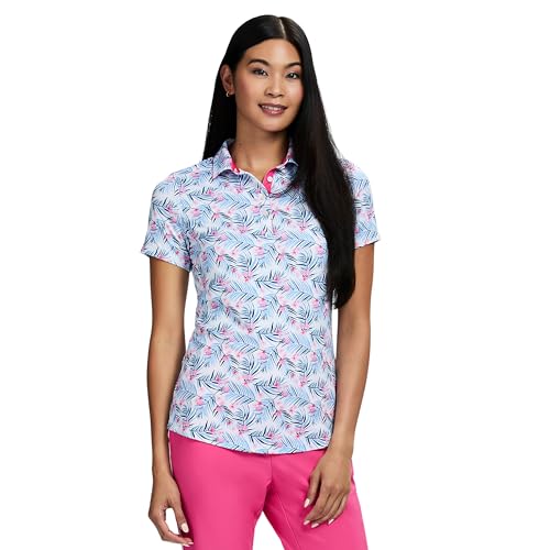 Polo femme IZOD Ally blanc taille S vêtement léger anti-transpiration contre la chaleur