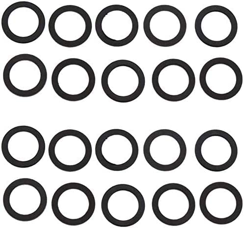 Sgerste Skateboard Washers Truck Axle Speed Rings For Longboard Bearing Performance Skateboarding Hardware Replacement 20Pcs #TOP18