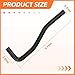 Zookpr 99071AD690 Automotive Vacuum Hose for 9971-AD690 Automotive PCV Valve Hose and Intake Manifold Compatible Replaceable PVC Vacuum Hose (1 Piece)