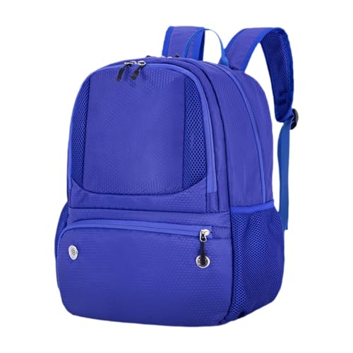RNXRZANK Basketball Gear Backpack with Dedicated Shoe Storage, Blue