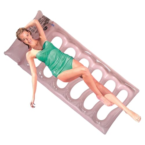 Ranley Flotadores de piscina para adultos – Silla flotante inflable – Flotador portátil para adultos y niños para playa Río Mar viaje vacaciones bronceado fiestas