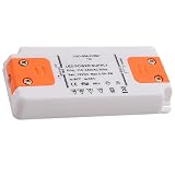 Dupoem Trasformatore LED 220V a 12-230V 18W Driver LED 18W 1.5A Driver LED 12V Convertitore di tensione AC/DC a tensione costante, compatibile con lampadine G4, MR11, MR16 e GU5.3