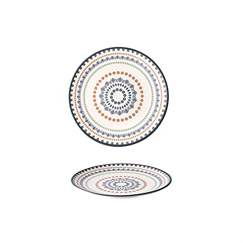 Eetborden Chinese Kleurenkopie Keramische Eetborden Ronde Porseleinen Eetborden variant C