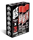 Amazon GT85 Triple Pack: Lubricates, Cleans & Protects Metal/Composite, Rust Defense, Stuck Parts Ease, Shine Restore, Squeak Eliminate, Moisture Disperse #ad