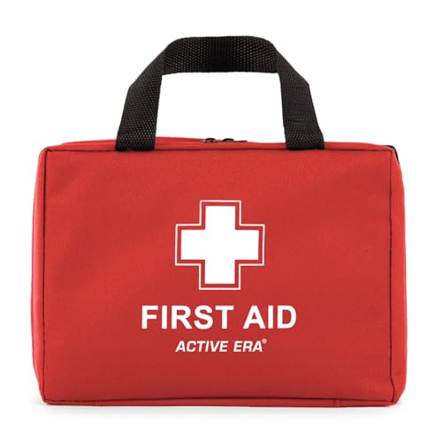 Active Era Kit de Primeros Auxilios Premium 320 Piezas   Incluye lavado ocular, 2 compresas frías (hielo) y manta de emergencia para coche, hogar, oficina, caravana, trabajo y viajes