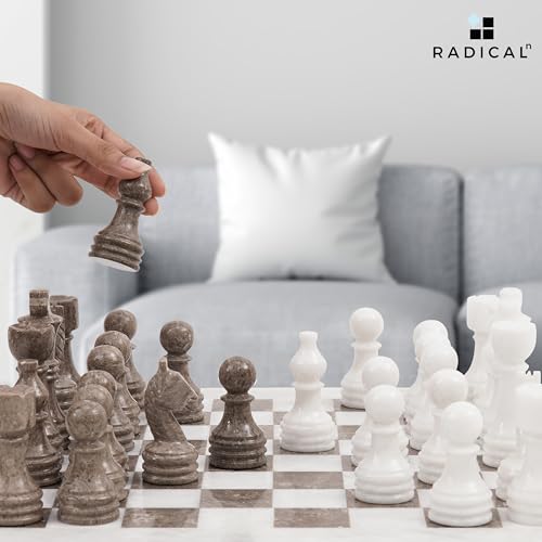Set de Ajedrez de Mármol Luxury 15 pulgadas miniatura 3