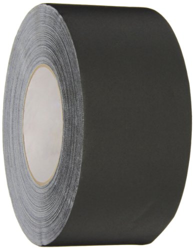 Image of Polyken Vinyl Coated Cloth Premium Gaffer's Tape, 11.5 mil Thick, 55 m Length, 72 mm Width, Black