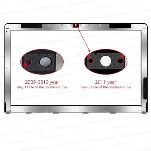 Image of New A1312 LCD Display Front Glass Panel Cover 922-9147 922-9469 Replacement for iMac 27 Inch A1312 LCD Front Glass (2011 Year)