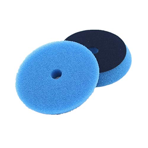 Especial borde biselado esponja disco pulido rueda de esponja de disco for la máquina pulidora de la esponja de pulido de discos de 6 pulgadas en forma de T Coche Pulido Almohadillas Esponja Equipo Co