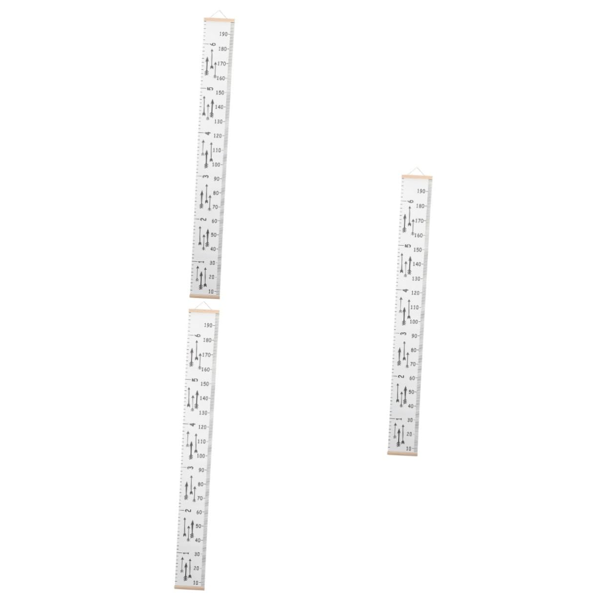 PRETYZOOM 3piezas Regla De Infantil Para Pared Medidor De Crecimiento Decorativo Con Diseño De Dibujos Animados Para Decoración De Habitaciones Seguimiento De