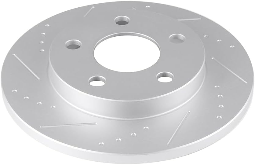 ECCPP 55124 55085 Front Vented & Rear Solid Disc Brake Rotors Fit For Buick Lucerne 2006-2011,For Cadillac DTS 2006-2011