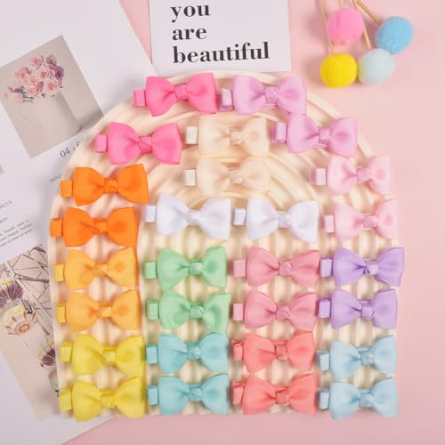 Ruyaa QUANBAO-2 50 Pieces 25 Colors Fully Lined No Slip Hair Clips, Barrettes thumb #7
