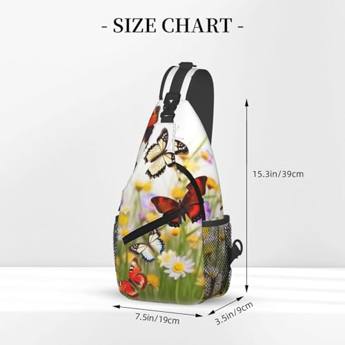 Bolso cruzado de pecho estilo sling para hombres y mujeres miniatura 3
