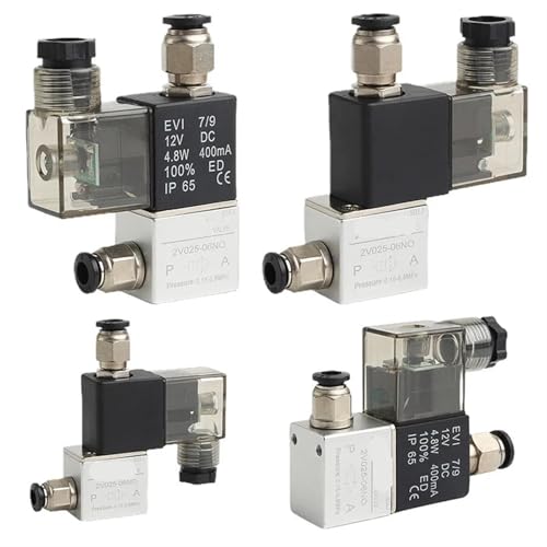 Válvula solenoide de aire DC24V para sustitución rápida en sistemas neumáticos 2