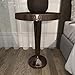 Deco 79 Metal Side End Accent Table Hammered Pedestal End Table, Side Table 19
