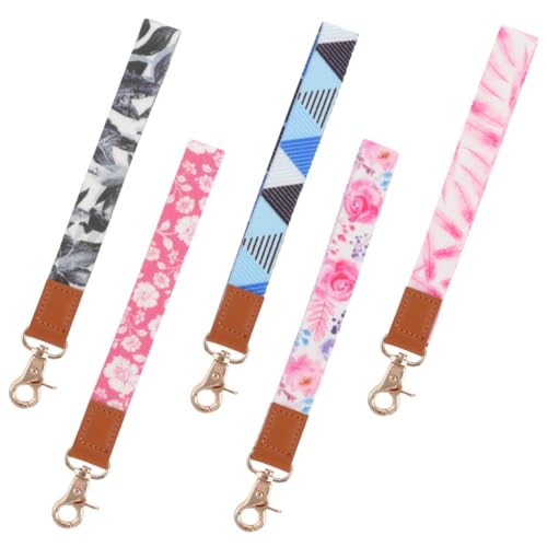 Porte-clés dragonne Healvian lot de 5 évite la perte de clés au poignet