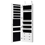 Zoom IMG-1 giantex armadietto portagioie con 5