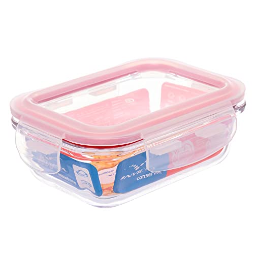 Pote de Vidro Tampa Hermética 0,37 L, Invicta