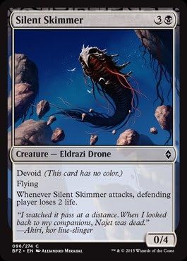 Magic The Gathering - Silent Skimmer (096/274) - Battle for Zendikar